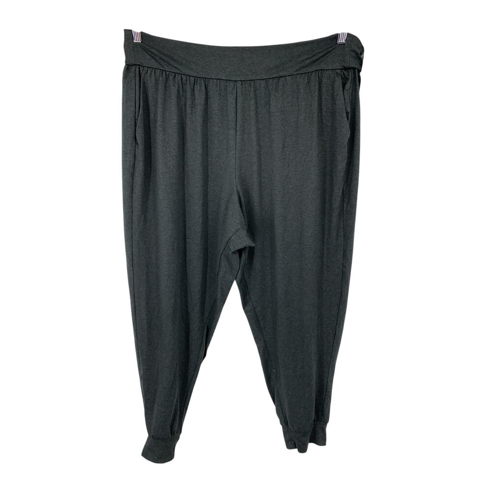 NWT DSG 365 Studio Pant Womens 1X Gray Moisture Wicking Tapered Ankle Cuffs